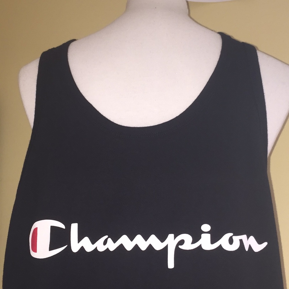 CHAMPIONS BLACK RED TANK TOP LARGE BRAND NEW